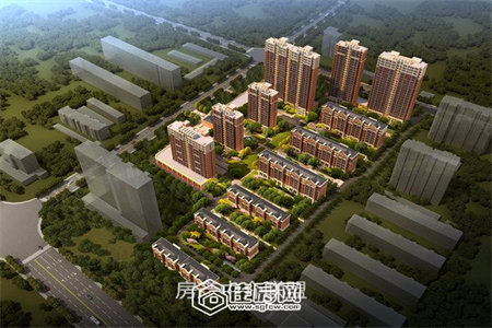 益王府花园四楼110平三室精装带车库85万可按揭