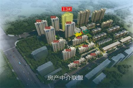 浉河边信合江南里电梯洋房南北双阳台送车位现房证齐可按揭